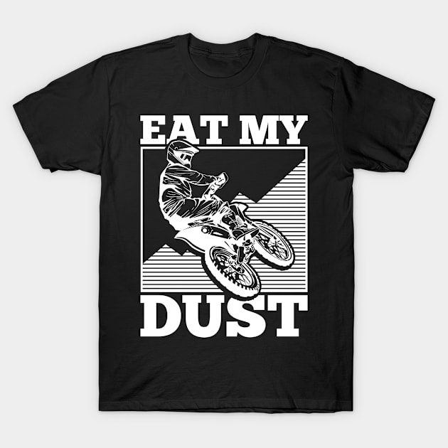 Motocross Dirt Bike Biker T-Shirt by KAWAIITEE